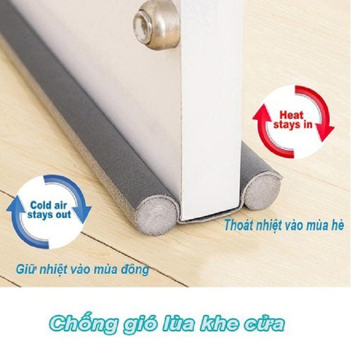 Nẹp xốp chắn khe cửa dài 95-98cm thông minh