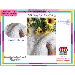 🌻VẢI LÔNG CỪU TÉP BƯỞI CAO CẤP, LÔNG 2 MẶT SIÊU MỀM MỊN may áo khoác, lót bên trong áo khoác mềm êm ấm, gối thú bông🌻