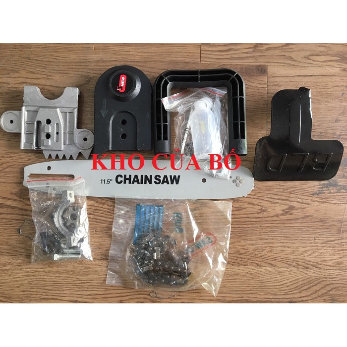 Bộ chuyển đổi máy mài góc thành máy cưa xích cầm tay - BCX