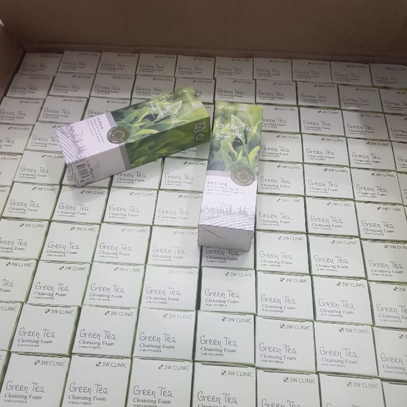Sữa rửa mặt trà xanh 3W Clinic
