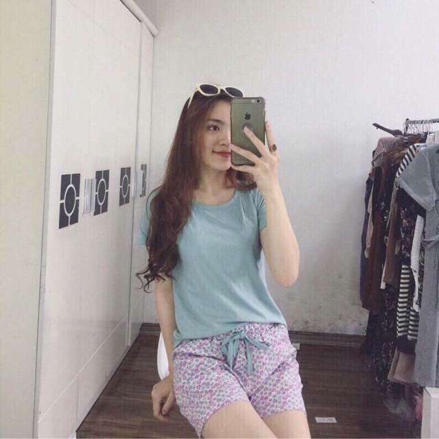 Combo set bộ kèm áo 2 dây