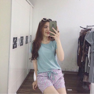 Combo set bộ kèm áo 2 dây