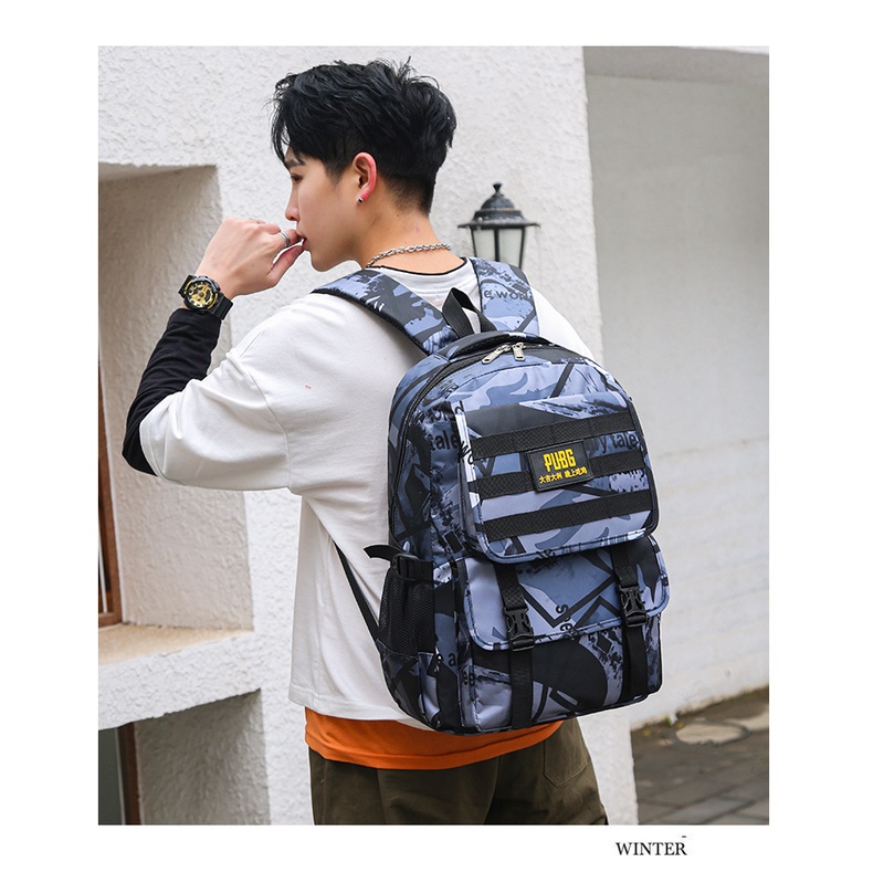 Balo ngụy trang xu hướng thời trang thể thao,chuyên đựng quần áo, laptop, sách vở,thích hợp đi học, du lịch, đi làm
