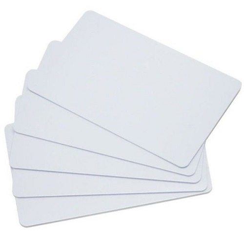 BỘ 100 PHÔI THẺ NHỰA TRẮNG PVC