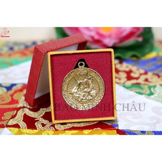MẶT ĐEO ĐỒNG 3.5CM (TARA XANH - LIÊN HOA SANH - HOÀNG THẦN TÀI) [PBMC]
