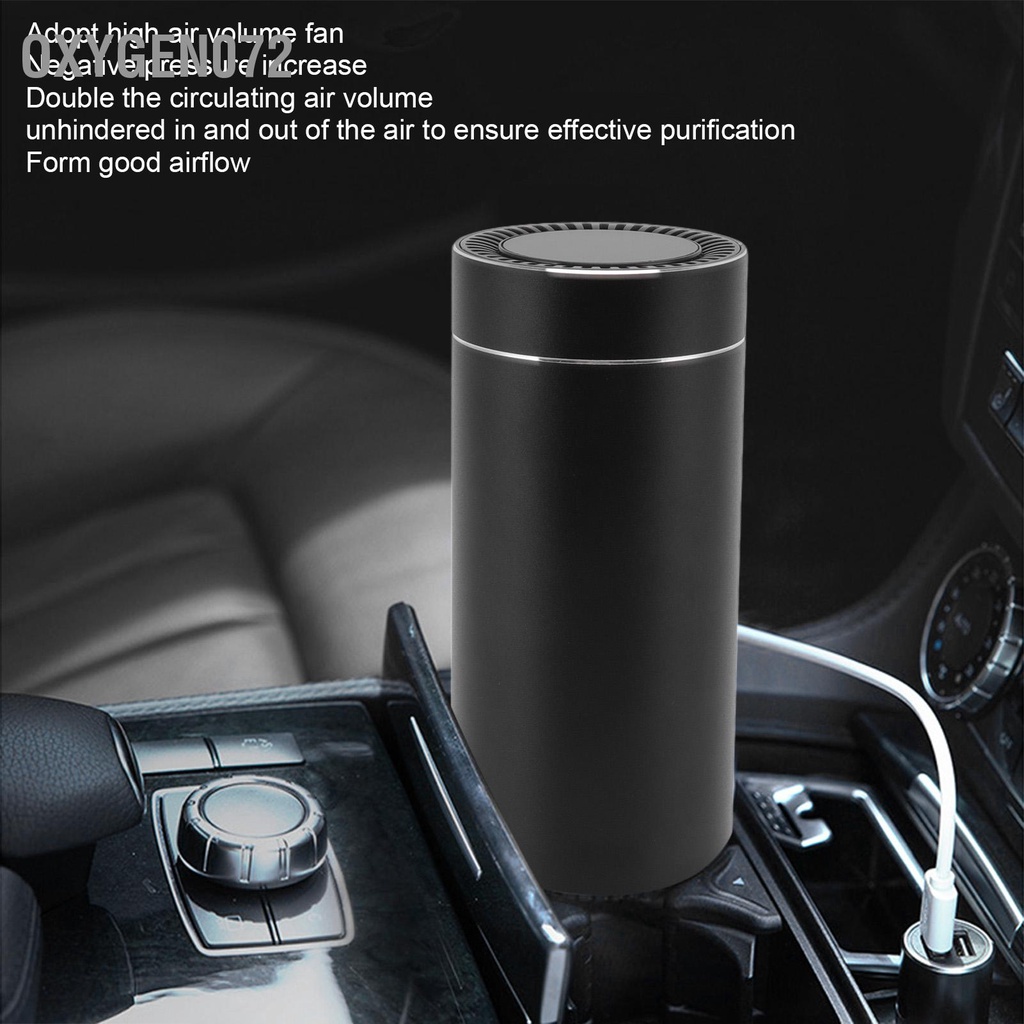 Oxygen072 Máy lọc không khí Sạc USB Vỏ hợp kim nhôm khử mùi ozone cho tủ lạnh nhà vệ sinh ô tô Tủ giày