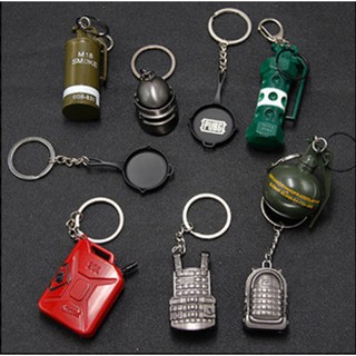  Móc khóa mũ, chảo, balo, can xăng, ... game Pubg mobile  H2200