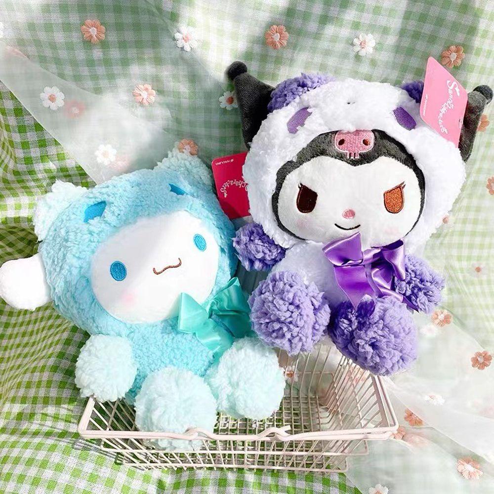 CLEOES Đồ Chơi Nhồi Bông Hình Cinnamoroll Dễ Thương Sáng Tạo