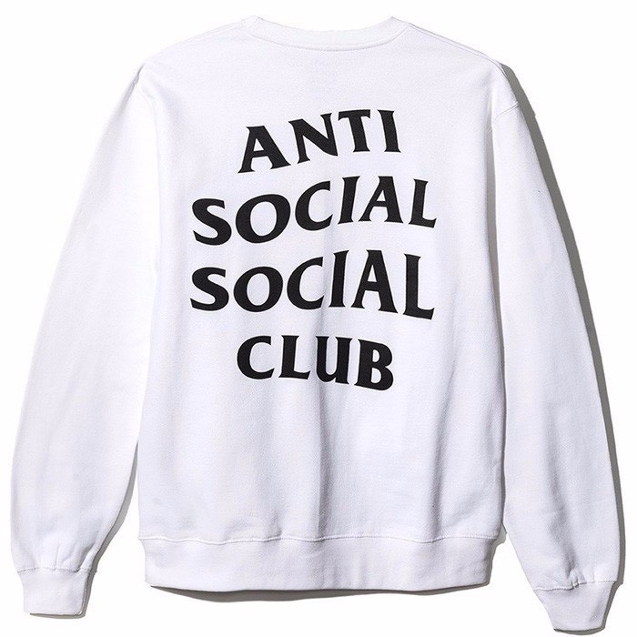 Áo sweater anti social club unisex