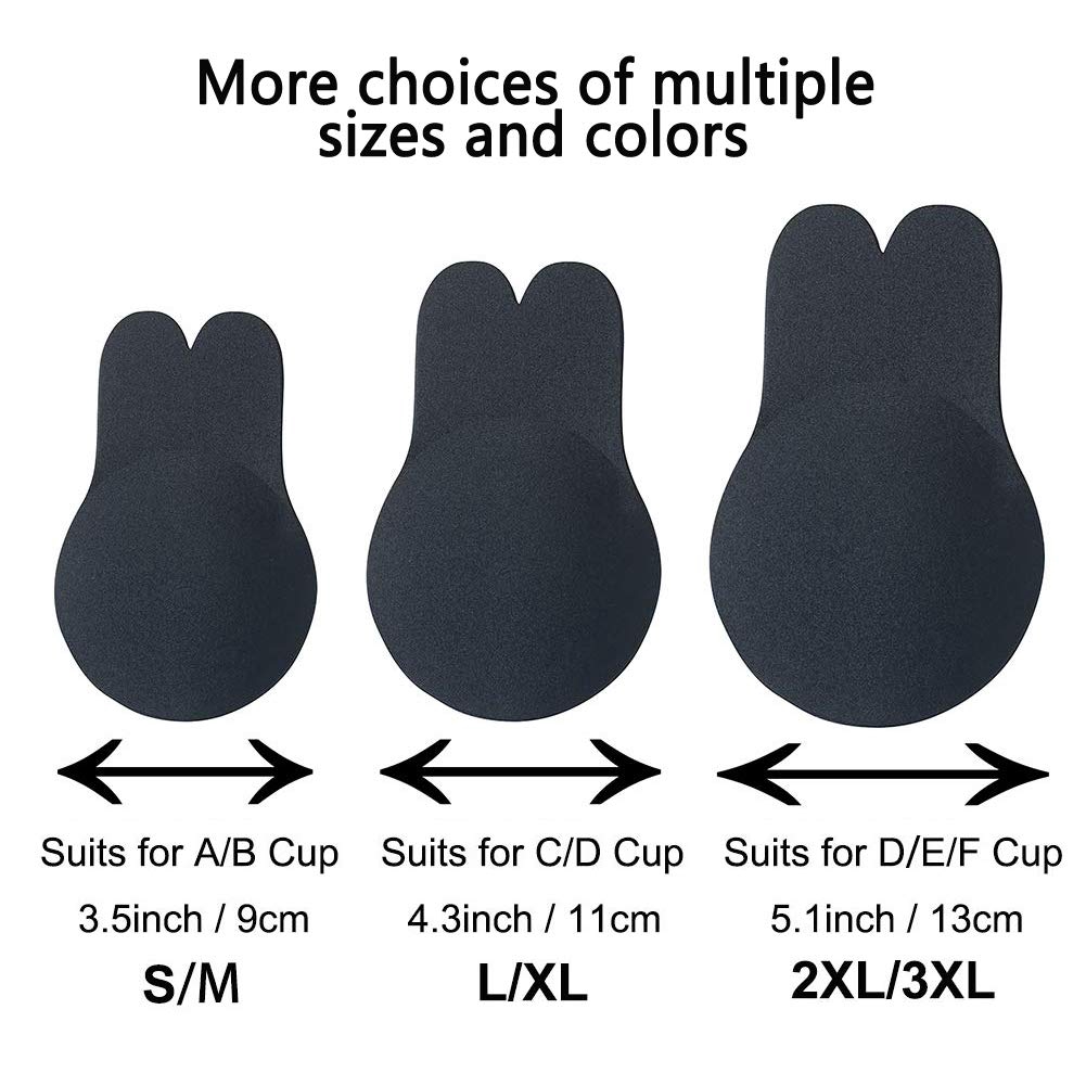 Miếng dán nâng ngực silicon hình thỏ dễ thương cho nữ