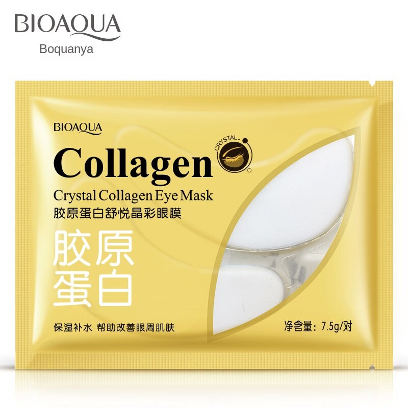 [Hàng mới về] Mặt Nạ Mắt BIOAQUA Bổ Sung Collagen Dưỡng Ẩm Và Làm Mờ Quầng Thâm | BigBuy360 - bigbuy360.vn