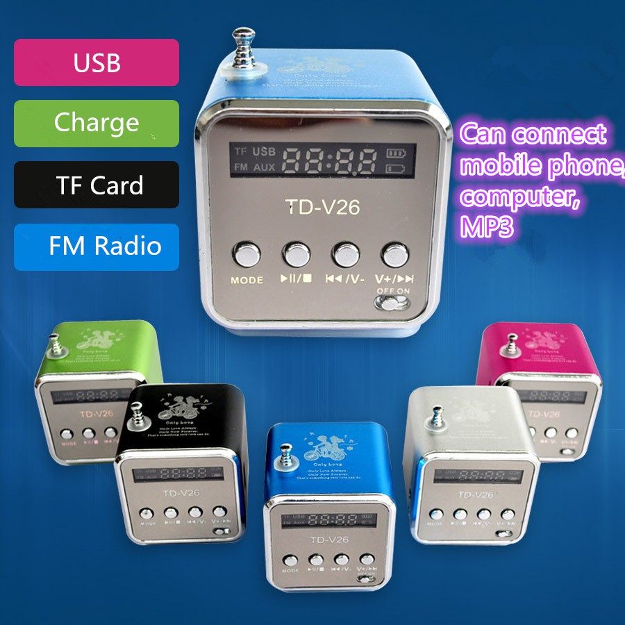 Loa Nghe Nhạc Mini Tdv26