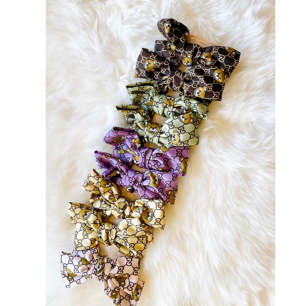 Kẹp tóc nơ lụa Hàn Quốc cho nữ bản đẹp xịn