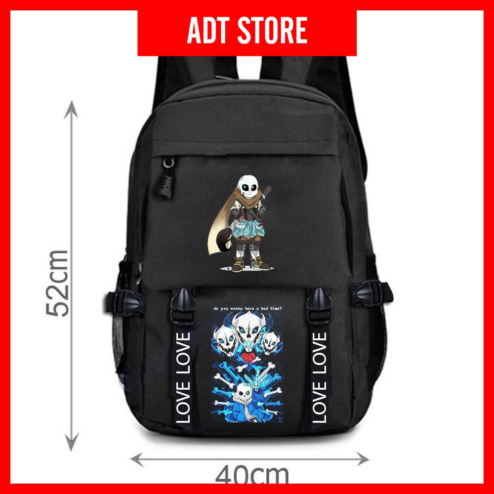 Balo in hình bé Sans Undertale độc đẹp giá rẻ - hàng độc quyền / cực chất