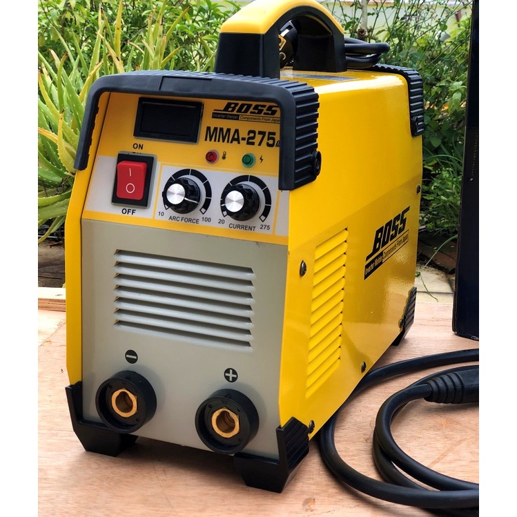 MÁY HÀN QUE BOSS 275 MMA  CHUYÊN  4.0 CHÍNH HÃNG 6 TỤ 12 MOSFET