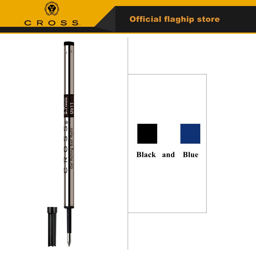 Ruột Bút Chính Hãng Cross 8521 8523 Màu Xanh Gel Rollerball Refill