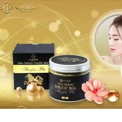 BỘT TẮM TRẮNG THUỐC BẮC HUYỀN PHI, TRẮNG DA, SÁNG MỊN DA TỰ NHIÊN, HÀNG CHÍNH HÃNG 100%