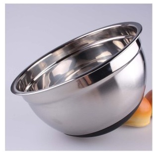 Tô trộn bột Inox size 20 đến 22 cm Hàng có Đế Đen chống trượt hàng Nhập Khẩu