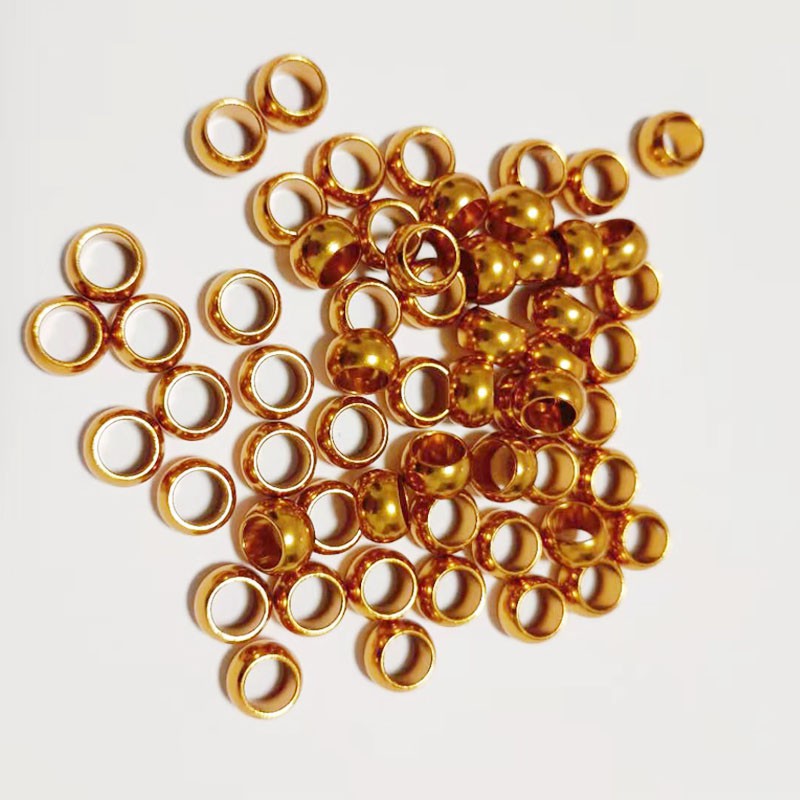 Set 30 Vòng Đeo Chân 8mm Bằng Nhôm Dùng Huấn Luyện Chim Bồ Câu