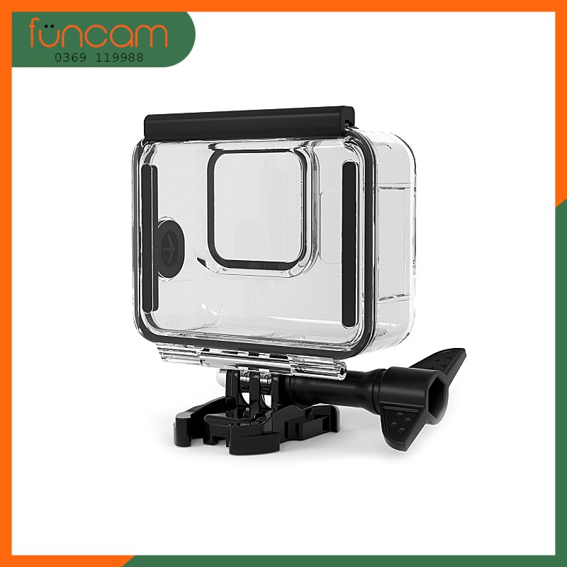 Vỏ chống nước Gopro 8 Black (phím bấm cao su) | BigBuy360 - bigbuy360.vn