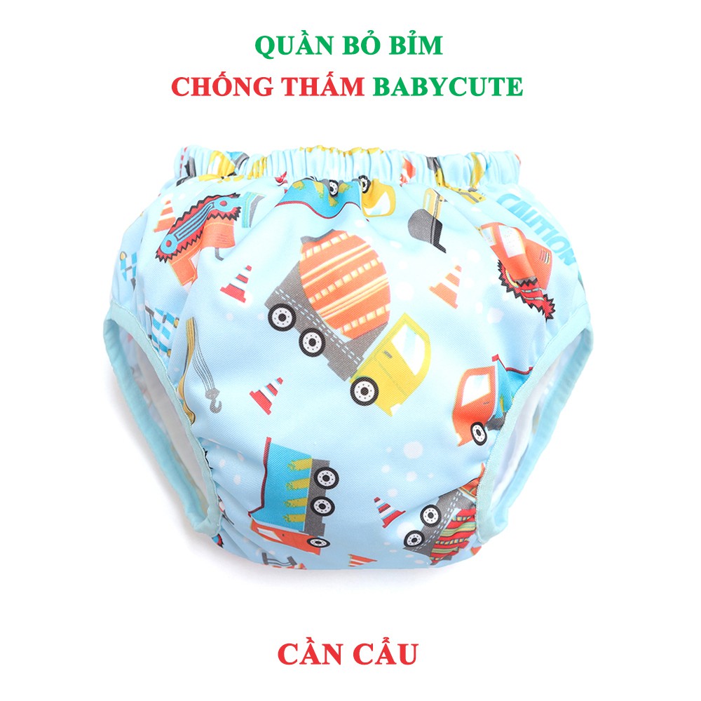 Quần bỏ bỉm Chống thấm BabyCute size M, L, XL, XXL - Giao mẫu ngẫu nhiên