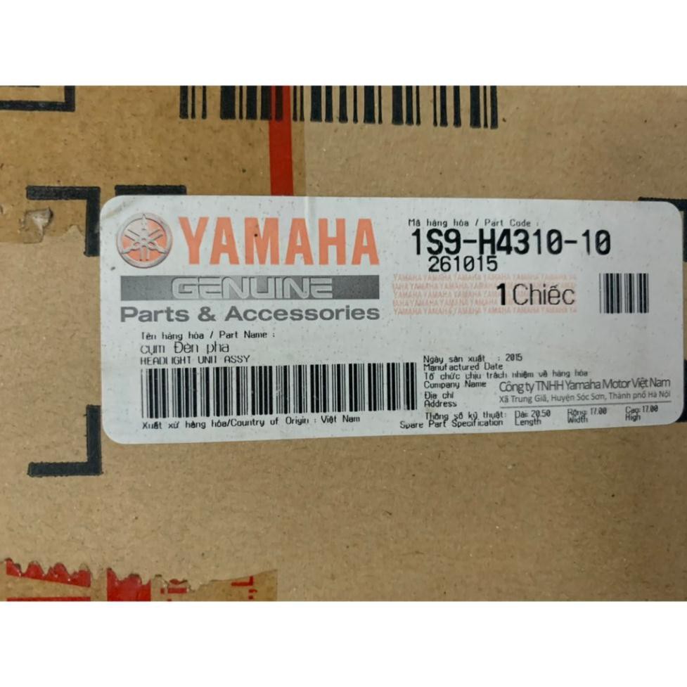 Cụm đèn Pha Exciter 135 4 số  2010 YAMAHA Chính hãng