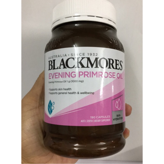 Tinh dầu Hoa Anh Thảo Evening Primrose Oil Blackmores 190 viên