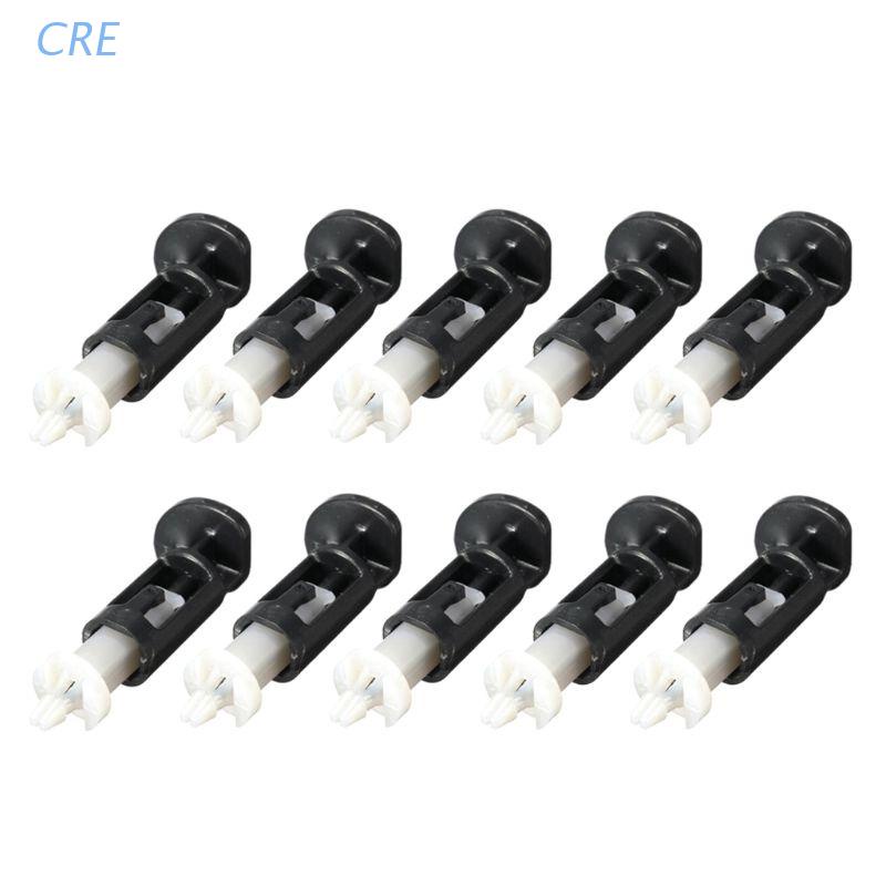 INTEL Bộ 10 Cặp Kẹp Cố Định Quạt Tản Nhiệt CPU Bằng Nhựa Tiện Dụng