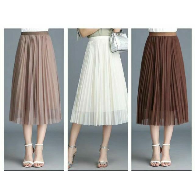 [Xã Kho] Chân váy công chúa xếp li dáng dài | BigBuy360 - bigbuy360.vn