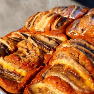 Bánh chuối socola nướng