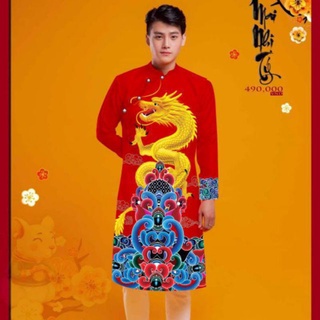 Áo dài cách tân nam