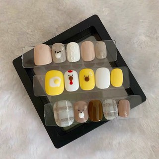Nailbox thiết kế🏵️🏵️🏵️freeship🏵️🏵️🏵️ móng úp sở thú - a124