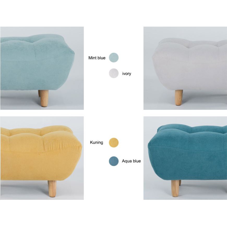 SOFA MINI TAMY - GHẾ ĐÔN ĐỆM DÀI NHIỀU MÀU SẮC TÙY CHỌN TRANG TRÍ DECOR HOMESTAY