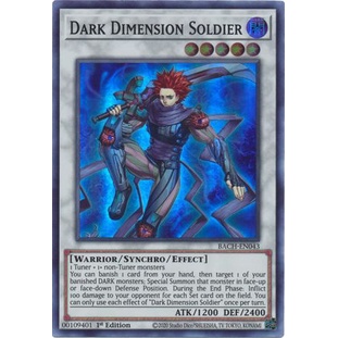 Thẻ bài Yugioh - TCG - Dark Dimension Soldier / BACH-EN043'