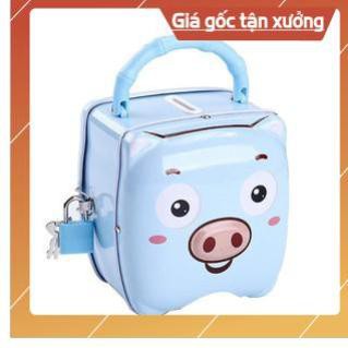 TOP Đồ Chơi Két Sắt, Két Sắt Mini, Ống Heo Tiết Kiệm Mini Cho Bé Có Khóa Đáng Yêu, Món Quà Ý Nghĩa Mẹ Dành Cho Bé