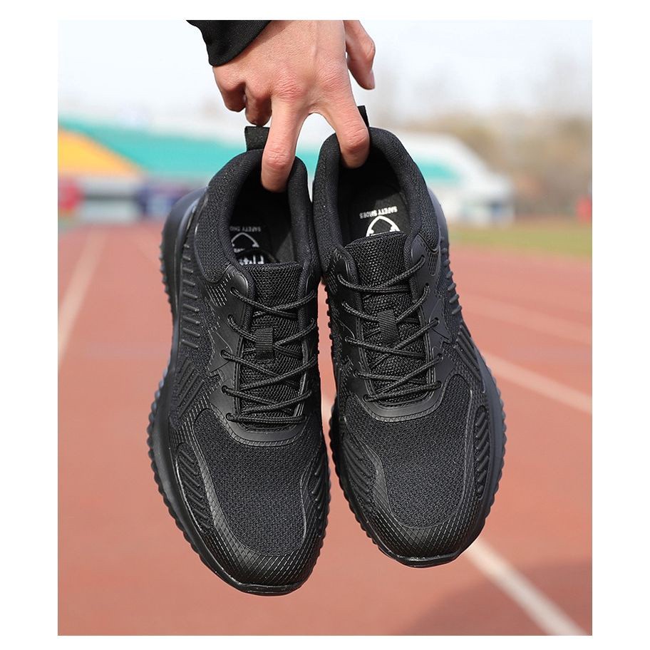 Giày bảo hộ mũi thép 3D thoáng khí chống va đập/đâm thủng khi chơi thể thao/leo núi cho nam và nữ | BigBuy360 - bigbuy360.vn