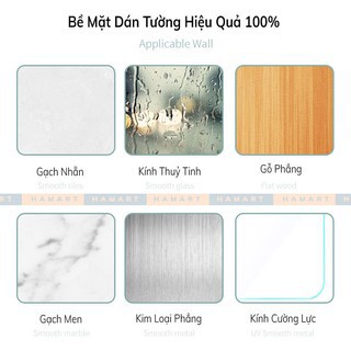 Miếng dán tường dự phòng móc dính tường chịu lực treo đồ đa năng 2 loại (miếng đơn) + ( miếng đôi ) Decor nhà tiện ích