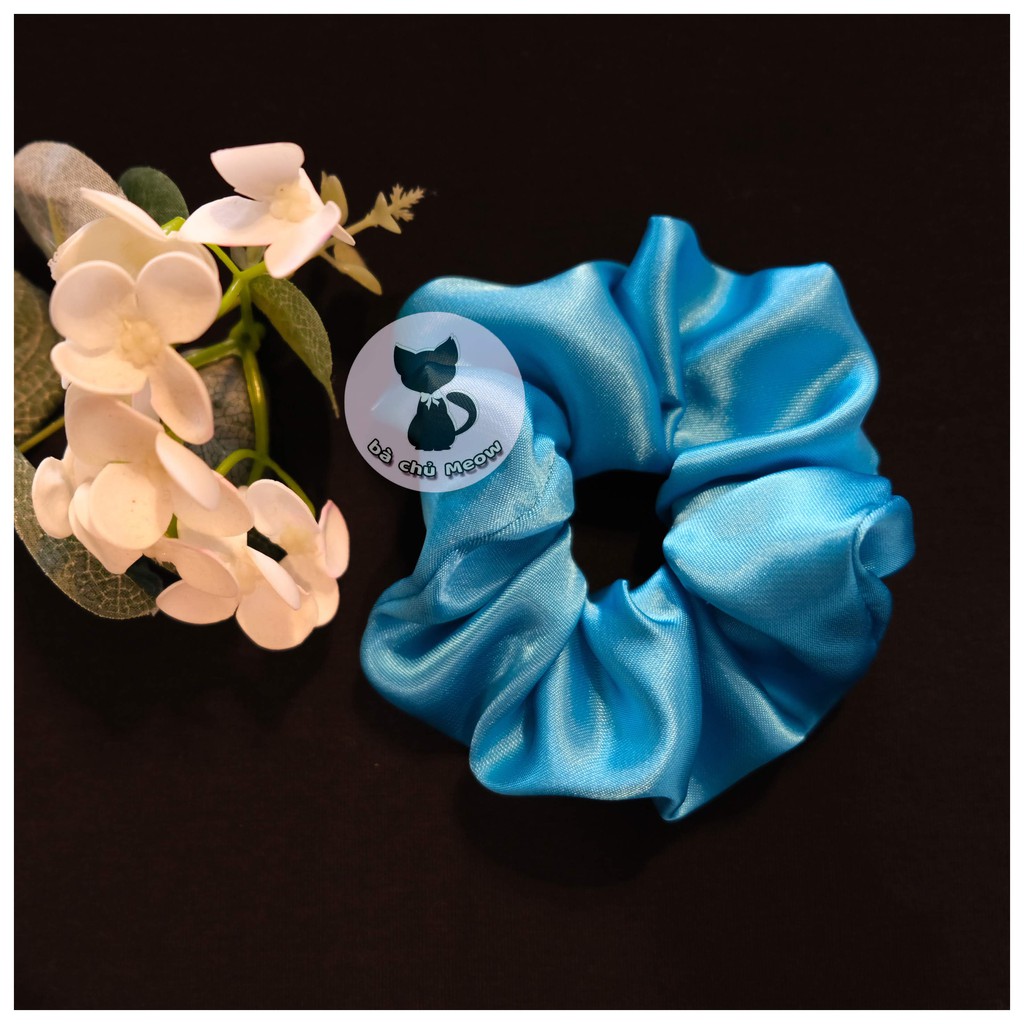 Dây cột tóc - Đồ cột tóc phong cách Vintage - Scrunchies dễ thương