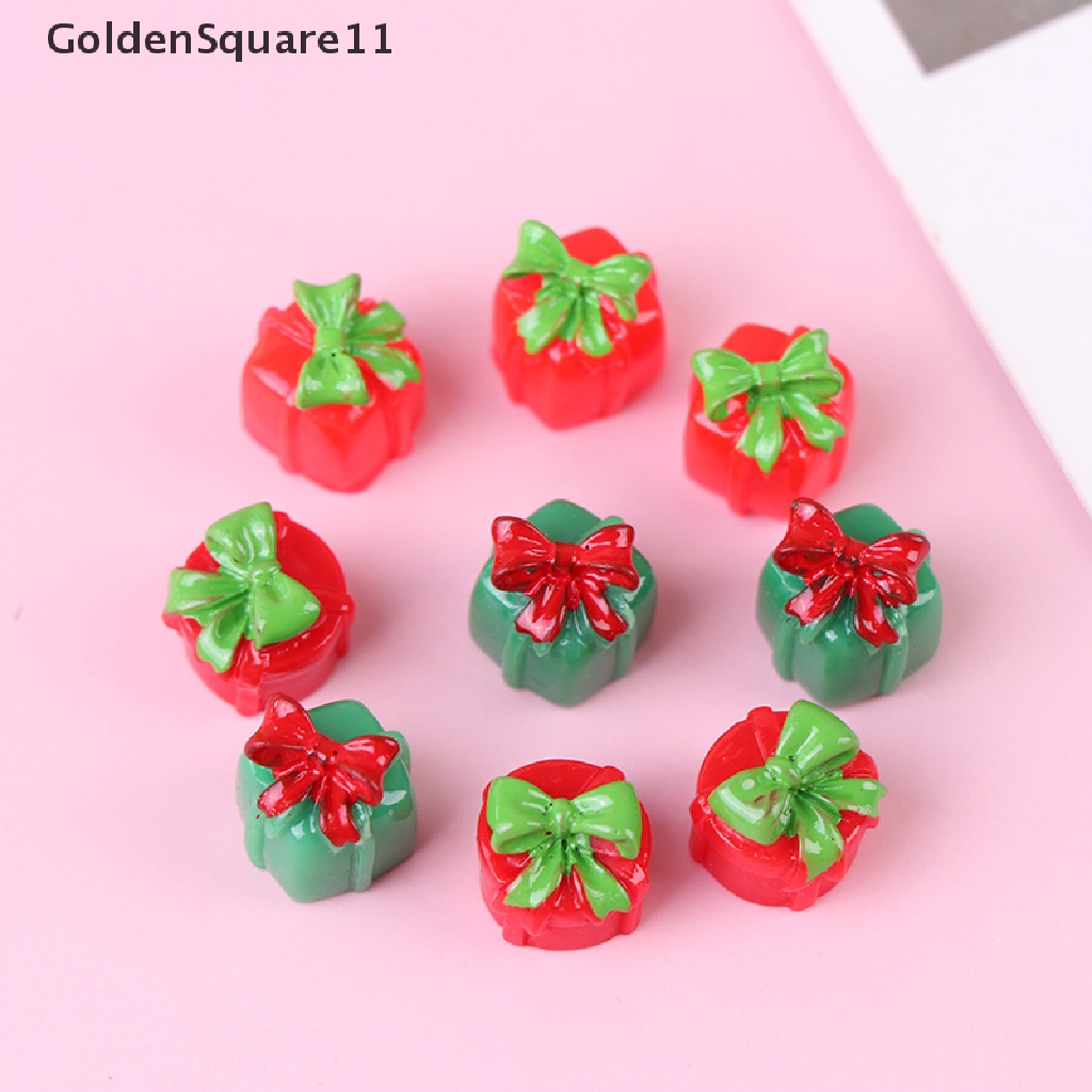 [Goldsquare11] Bộ 3 Món Đồ Chơi Trang Trí Giáng Sinh Mini Hình Ông Già Noel Quà Tặng Trang Trí Nhà Cửa