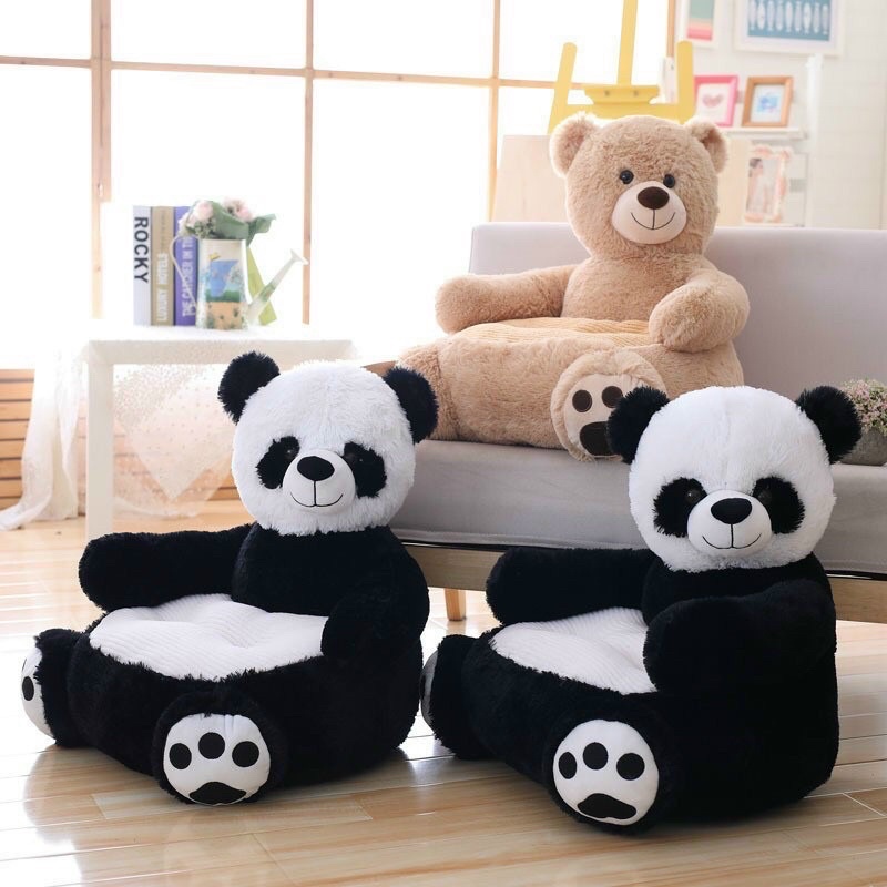 Ghế tựa lưng hình gấu teddy, gấu bông hình thú , Ghế bệt ngồi tựa bông hình gấu giá rẻ