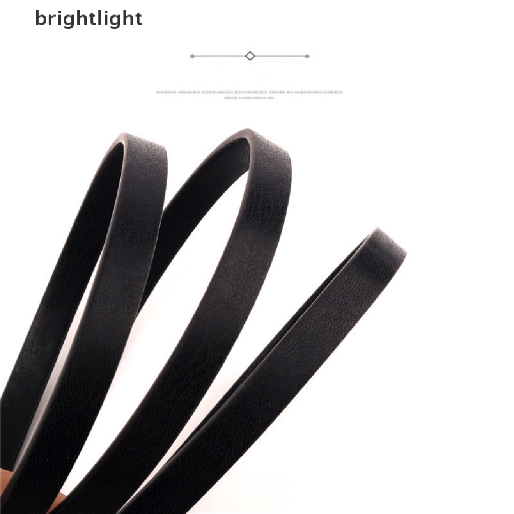 (brightlight) Leather Ladies Dress Thin Belts Women Waist Strap Buckle Female Elastic Belts [HOT SALE]