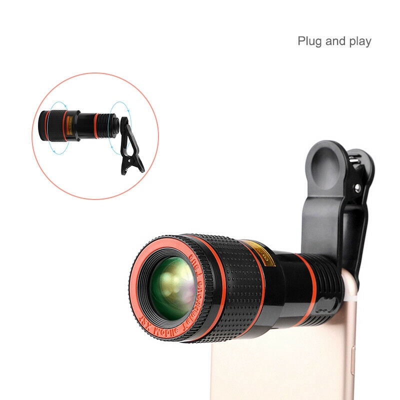 Camera Qx9-Hd 12x Zoom Camera Vivo Oppo Huawei Samsung Iphone