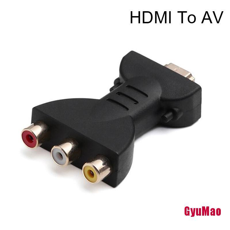 Cáp Chuyển Đổi Tín Hiệu Kỹ Thuật Số rx1GUMO 1080p HDMI Sang VGA AV RCA
