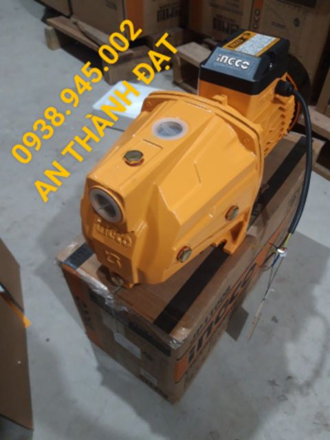 MÔTƠ BƠM NƯỚC INGCO 1.5HP ĐẦU JET MODEL: JP11008