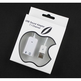 [Sale off 10%] USB RA SOUND 7.1 APPLE CHẤT LƯỢNG