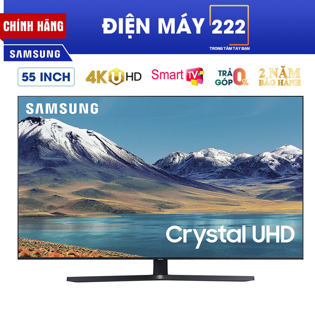 [Freeship HN] Smart Tivi Samsung 4K 55 inch UA55TU8500 Mới 2020 chính hãng