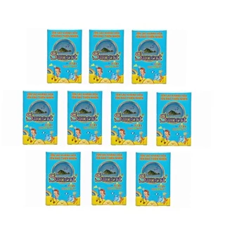 Bộ 10 hũ Yến Sanest Kids cho bé x 62ml