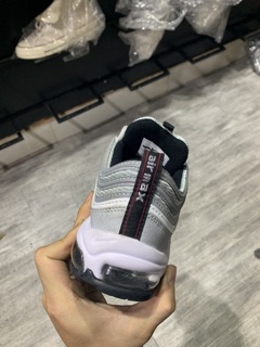 < VIDEO + ẢNH THẬT > GIÀY SNEAKER XÁM PHẢN QUANG