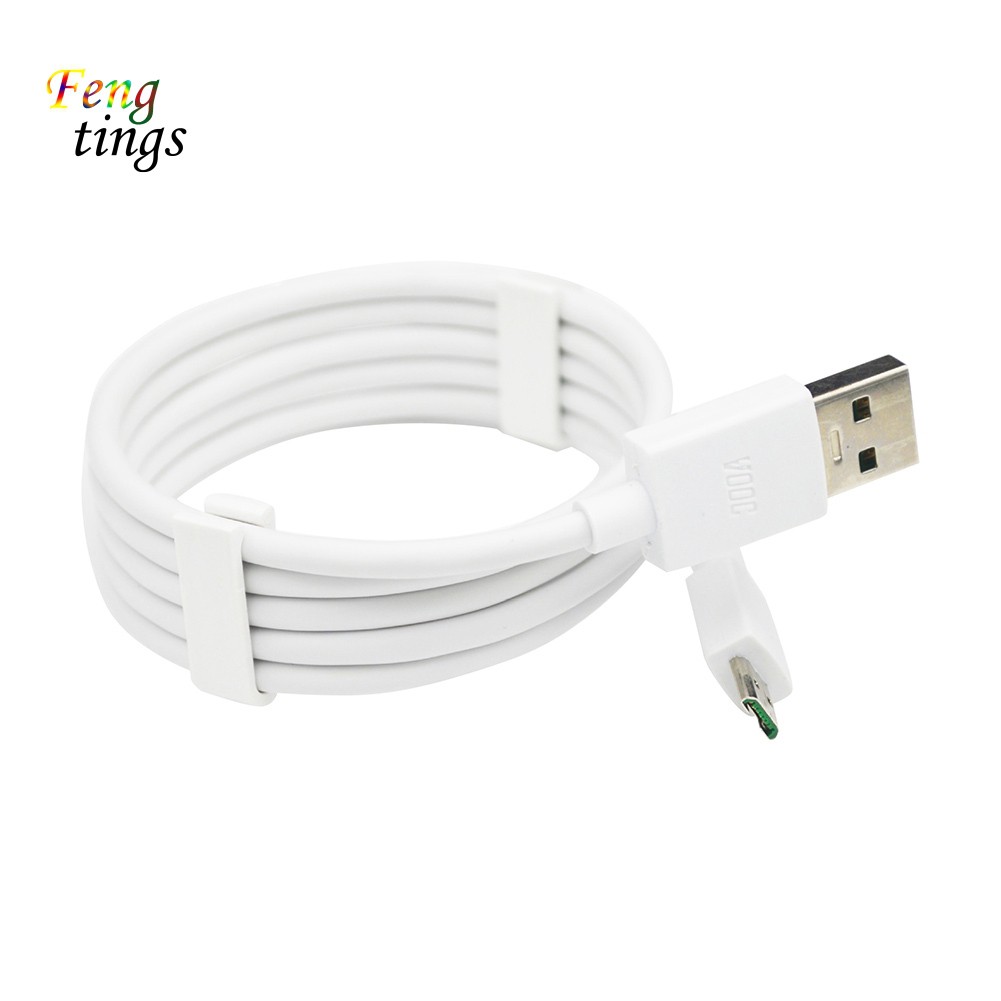 Cáp sạc/đồng bộ dữ liệu Micro USB tốc độ cao 4A dài 1m cho OPPO VOOC Android