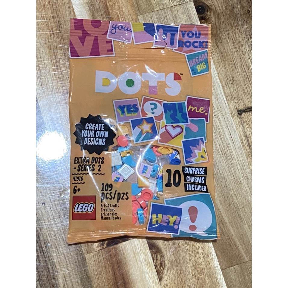 41916 Đồ chơi lắp ráp Iego Extra DOTS - series 2 - Chi tiết cộng thêm đầy màu sắc - Đồ chơi xếp hình